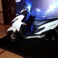 Honda Grazia White Left Side