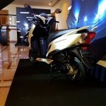 Honda Grazia White Rear Left Quarter