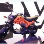 Honda Navi Bike Orange Side View Color