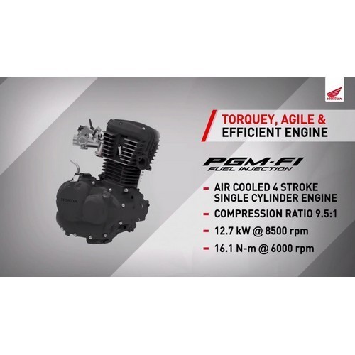 Honda Cb200x Efficient Engine