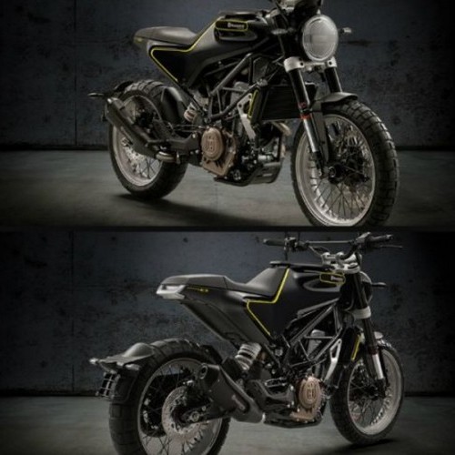 Husqvarna Svartpilen 401 Front Rear Voew