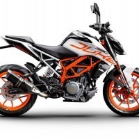Ktm Duke 390 White Color