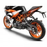 Ktm Rc 200 Rear Quarter View