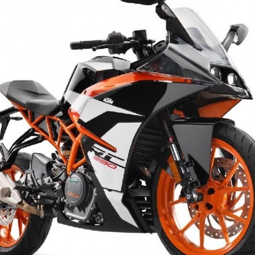 Ktm Rc390 Front Quarter View