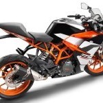 Ktm Rc390 Rear Quarter View
