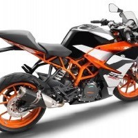 Ktm Rc390 Rear Quarter View