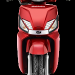 Mahindra Gusto 110 Red Front