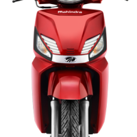 Mahindra Gusto 110 Red Front
