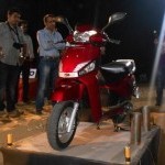 Mahindra Gusto Scooter Red Colour