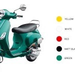 Vespa Vxl 150 Color Yellow White Red Black Green