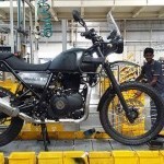 Royal Enfield Himalayan Bike Plant Side View