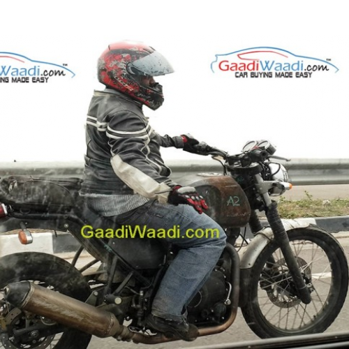 Royal Enfield Himalayan Bike Spy Photo