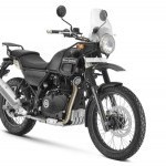 Royal Enfield Himalayan Motorcycle Front Quarter View