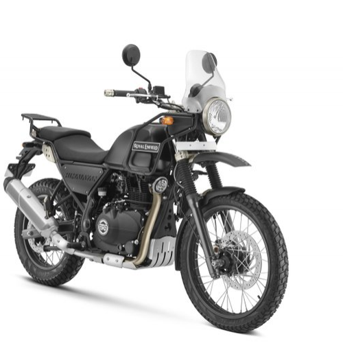 Royal Enfield Himalayan Motorcycle Front Quarter View