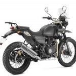 Royal Enfield Himalayan Motorcycle Rear Quarter View