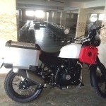 Royal Enfield Himalayan Side View White Color