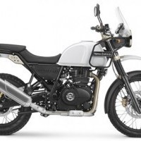 Royal Enfield Himalayan Snow White Side View