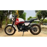 Royalenfield Scram 411 Side View