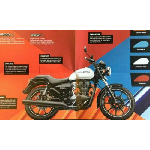Royal Enfield Thunderbird X Colors