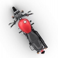 Thunderbird 350x Top View Red