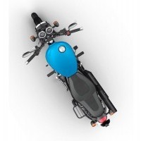Thunderbird 500x Top View Blue