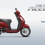 New Suzuki Access 125 Color Candy Sonoma Red