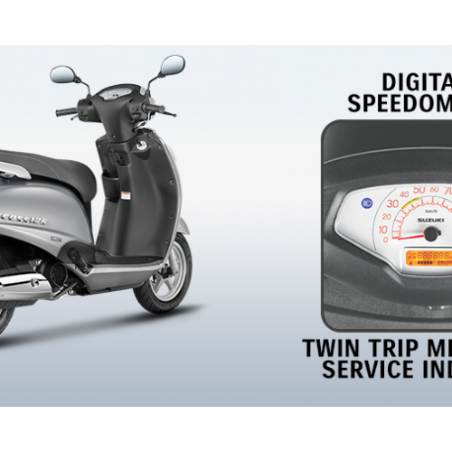 New Suzuki Access 125 Digital Odometer