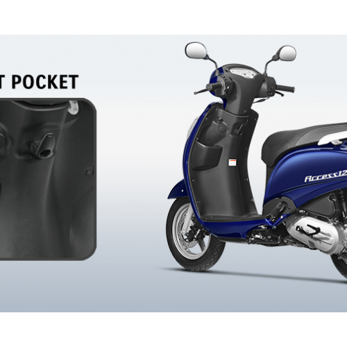 New Suzuki Access 125 Front Pocket