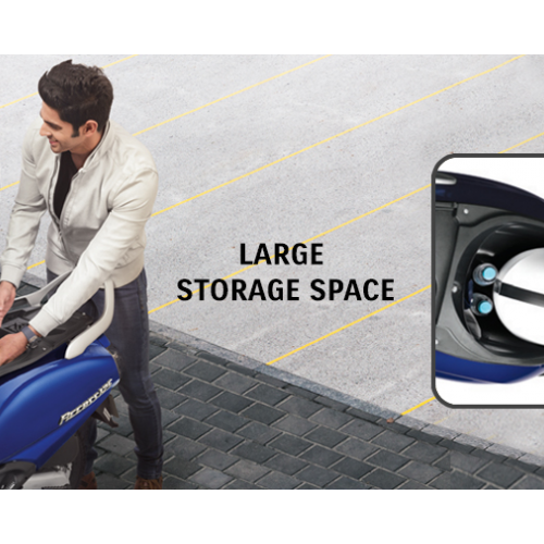 New Suzuki Access 125 Underseat Storage Space