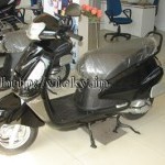 Suzuki Access 125cc Suspension Side View