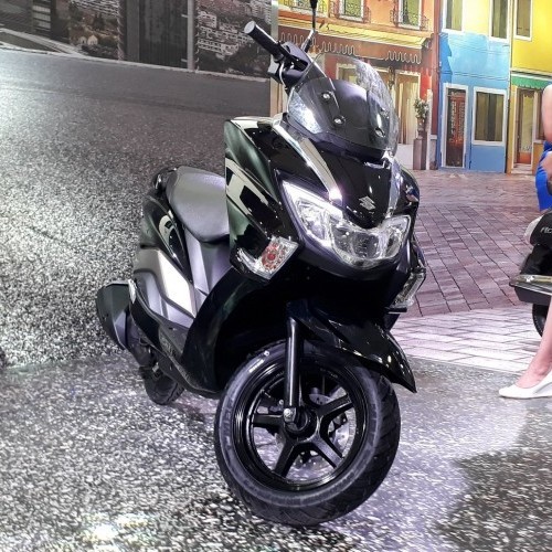 Suzuki Burgman Scooter Black