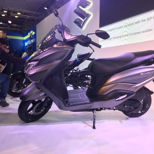 Suzuki Burgman Street 125cc Side Profile