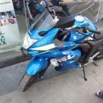 Suzuki Gixxer Sf Blue Graphics