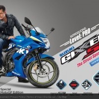 Suzuki Gixxer Sf With Salman Khan