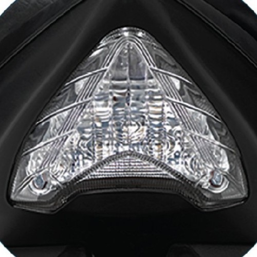 Suzuki Gixxer Clear Lens Led Tail Lamp
