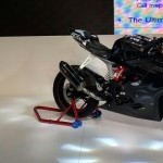Tvs Akula Black Front Side View