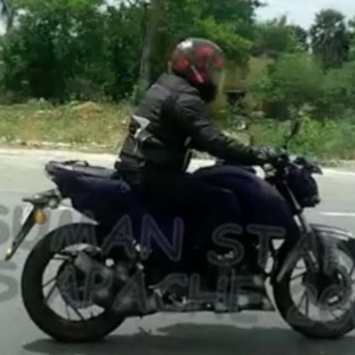 Tvs Apache 200 Side View Spy Picture
