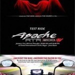 Tvs Apache Rtr 200 4v Teaser Image