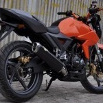 Tvs Apache Rtr 200 Rear View