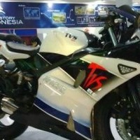 Tvs Apache Rtr 220 Side View