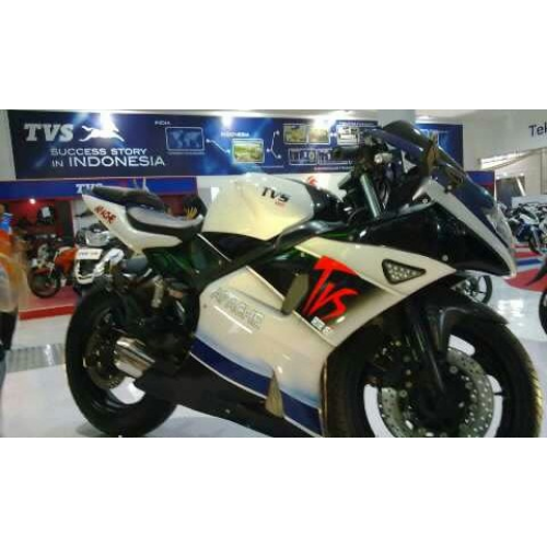 Tvs Apache Rtr 220 Side View