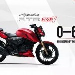 Tvs Apache Rtr 200 4v Color Red