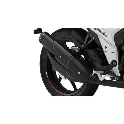 Tvs Apachertr160cc Racing Double Barrel Exhaust