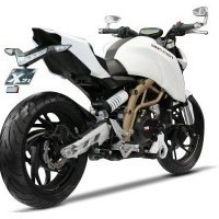 Tvs Draken 250cc Rear View