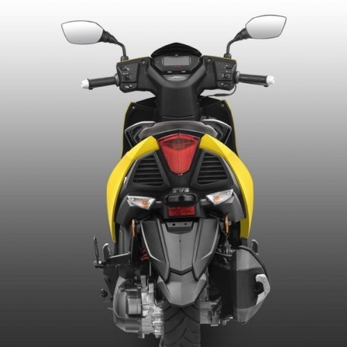 Tvs Ntorq Back Side View