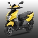 Tvs Ntorq Front Quarter View