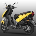 Tvs Ntorq Rear Quarter View