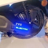 Tvs Iqube Electric Wheel View