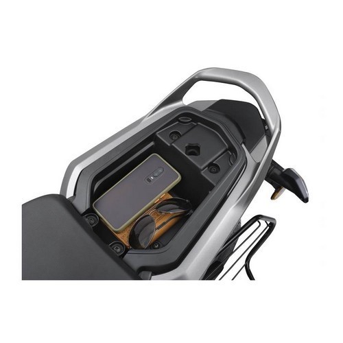 Tvs Raider 125 Large Space Under Pillion Seat