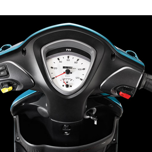 Tvs Scooty Zest 110 Dashboard